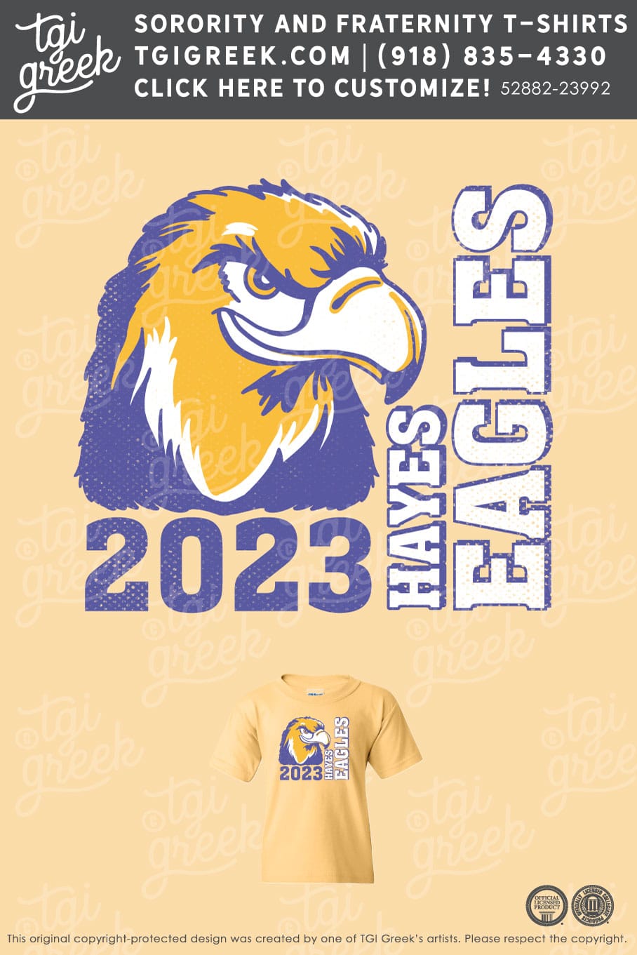 TGI – Hayes Mascot