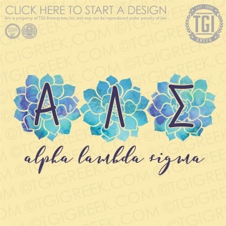 Alpha Lambda Sigma-PU Succulents PR