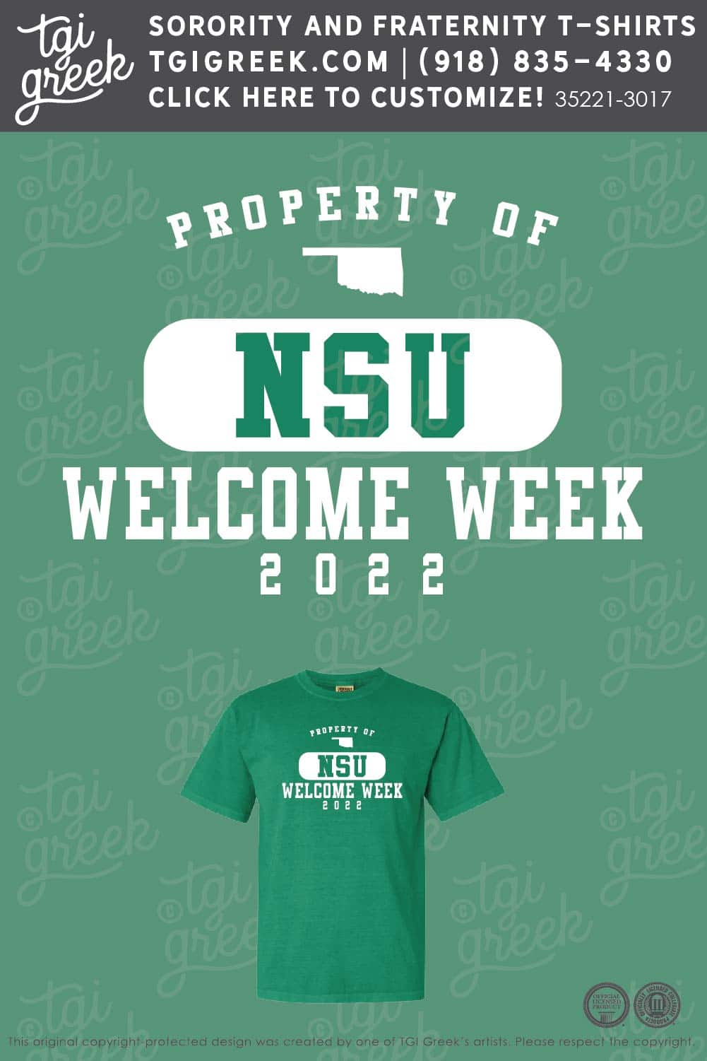 Northeastern State University – Property of NSU WW PR