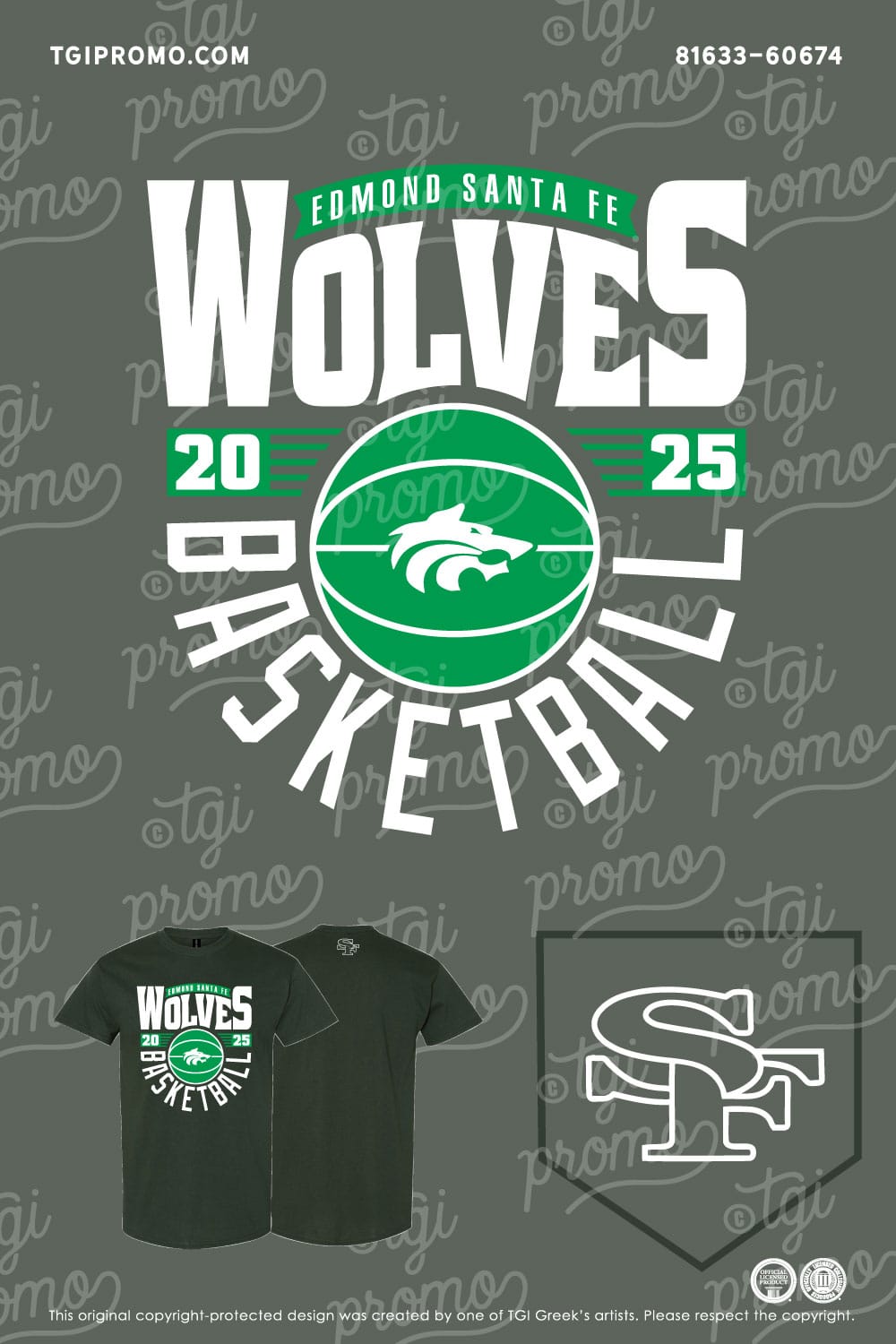 Edmond Santa Fe – TGI Basketball Tee