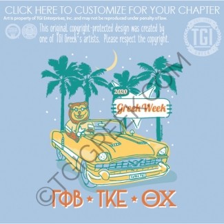 Gamma Phi Beta – MOSU Greek Week Sweatshirt
