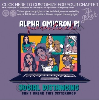Alpha Omicron Pi – HUNT zoom Shirt