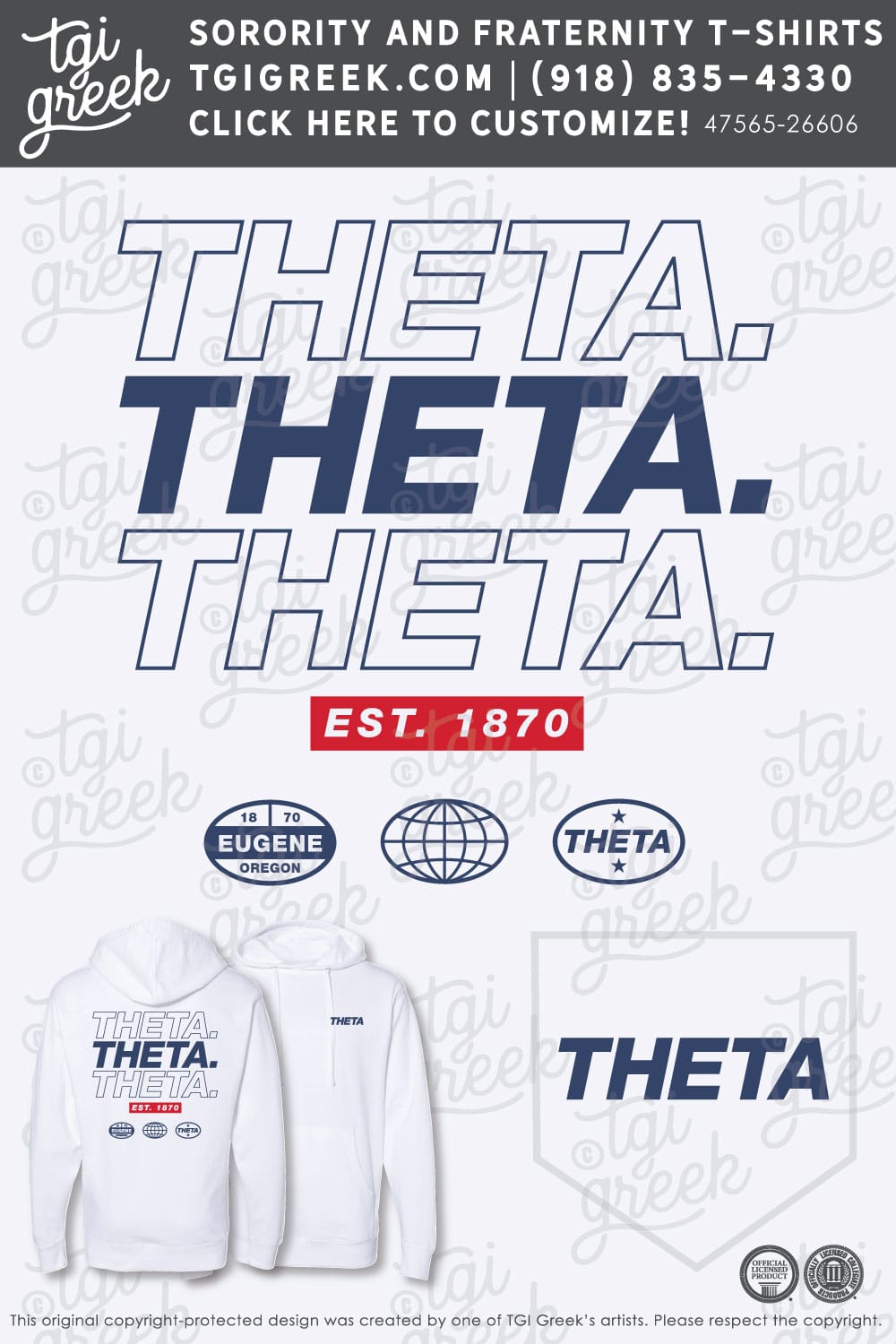 Kappa Alpha Theta – ORE PR Hoodie