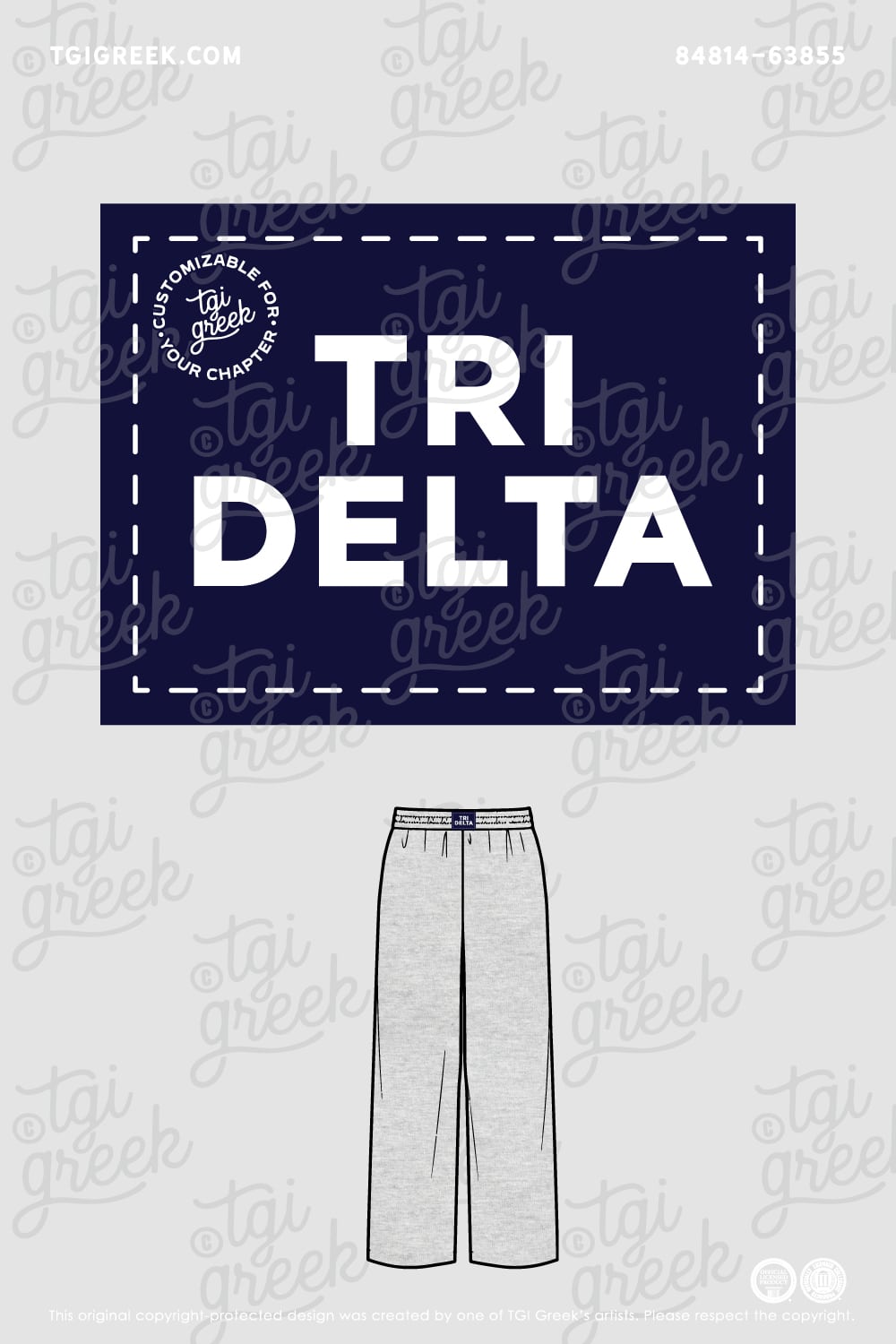 Delta Delta Delta – JMU PR Pants