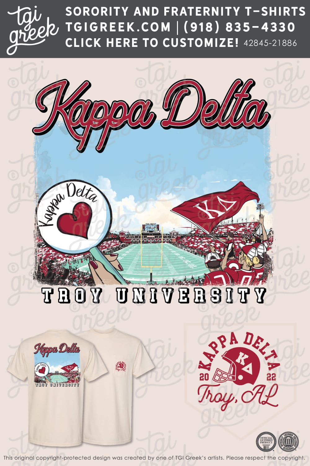 Kappa Delta – TROY Game Day