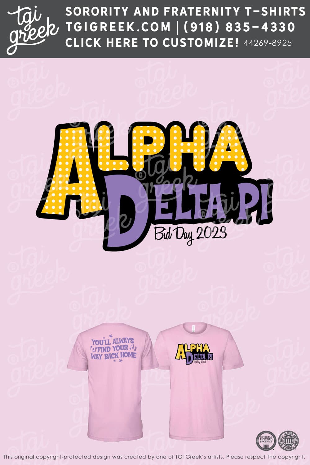 Alpha Delta Pi – TULA Bid Day