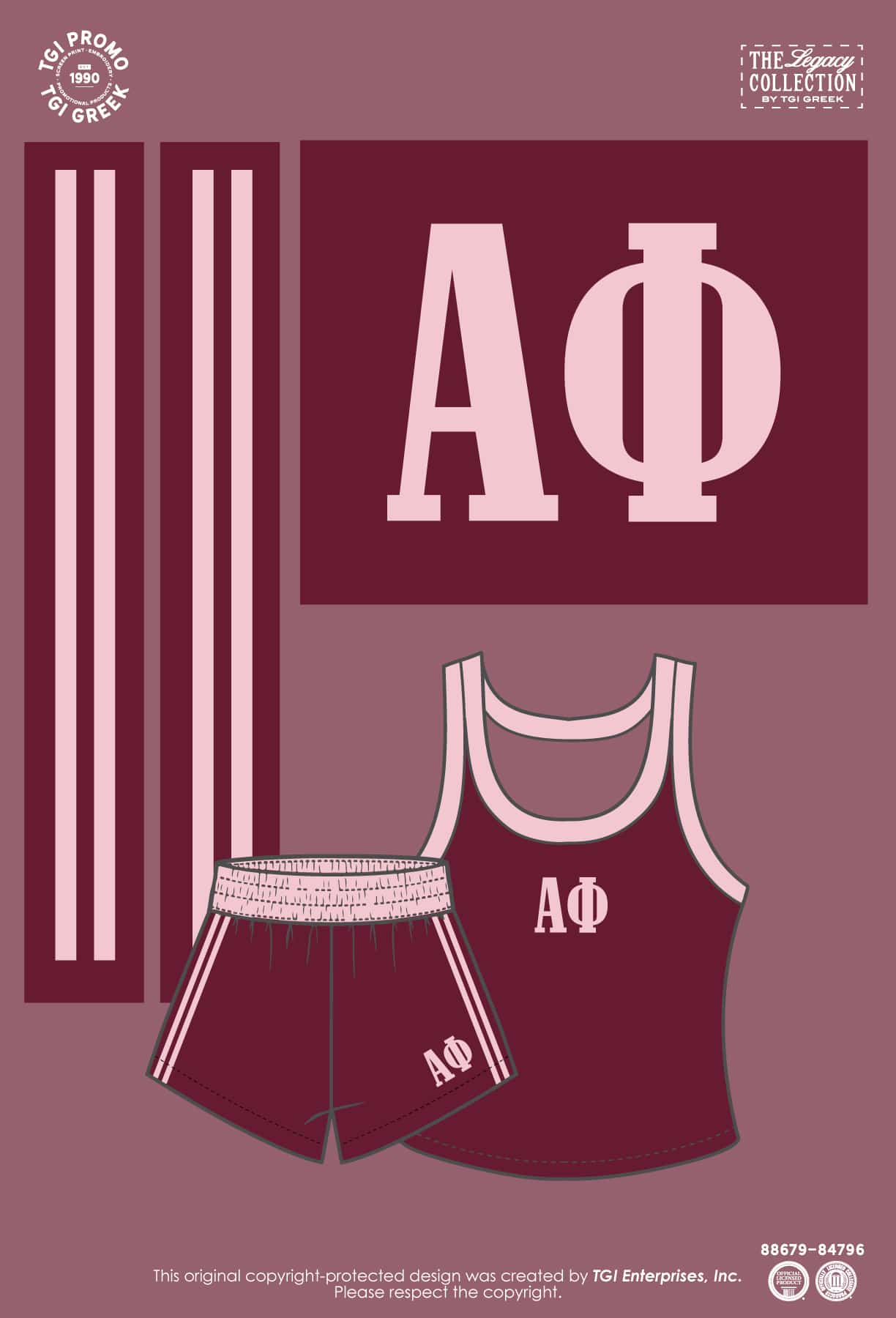 Alpha Phi – TGI Greek New Stock PR Set