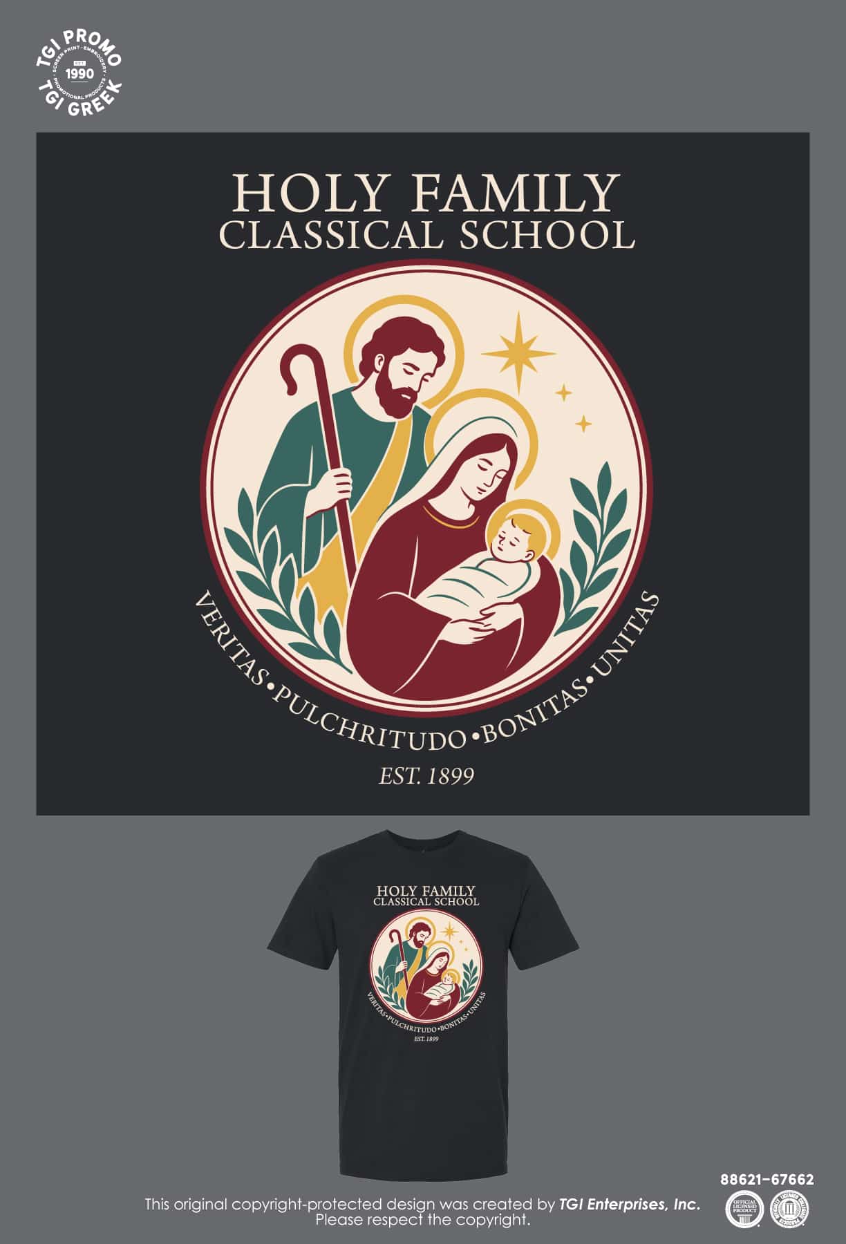 Holy Family Classical School – Holy Family Shirt