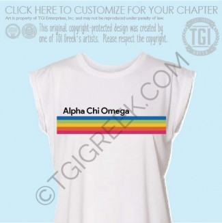 Alpha Chi Omega – Rainbow Lines PR