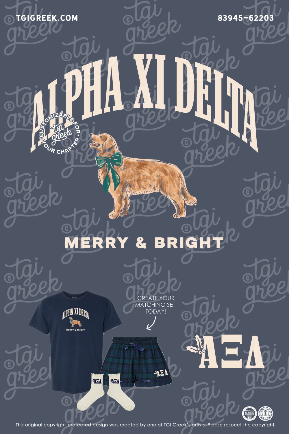 Alpha Xi Delta – EWU Holiday Set