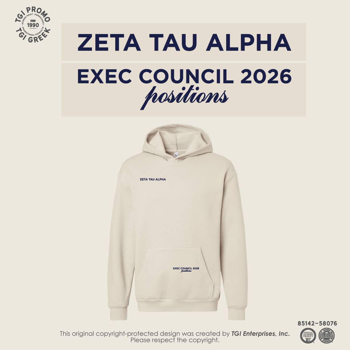 Zeta Tau Alpha – FGCU Executive Council Merchandise