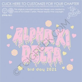 Alpha Xi Delta – ECAU bid Day