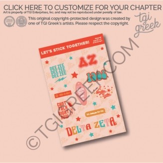 Delta Zeta – Sticker Sheet