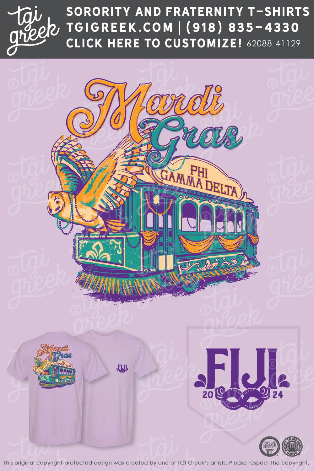 FIJI – LSU Mardi Gras