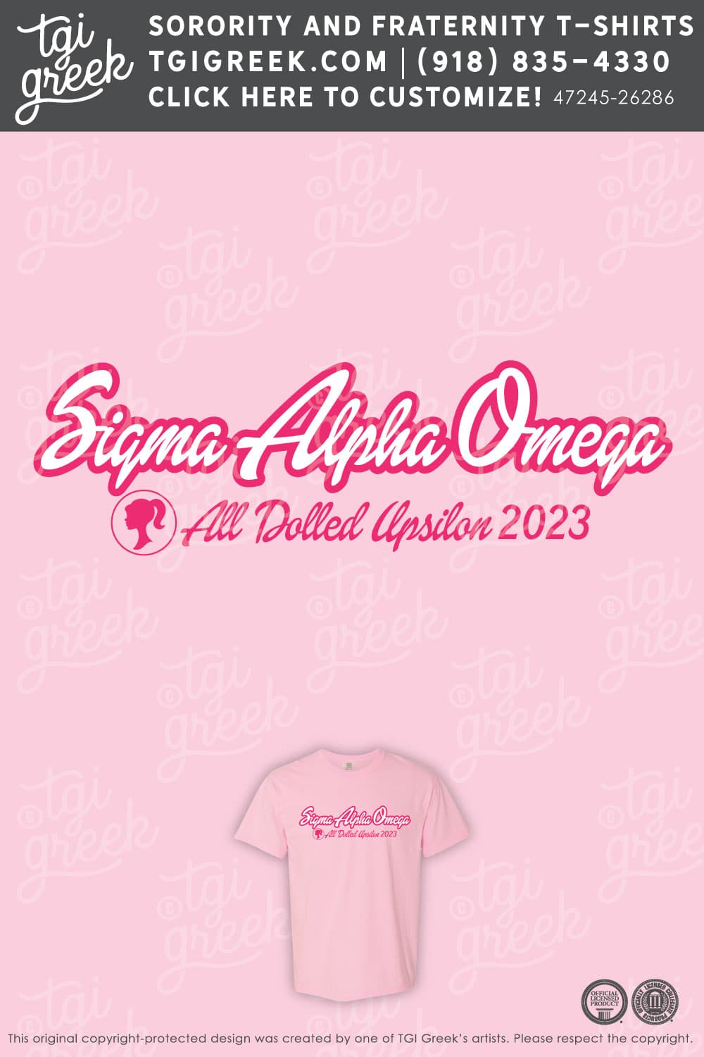 Sigma Alpha Omega – UGA Dove Day