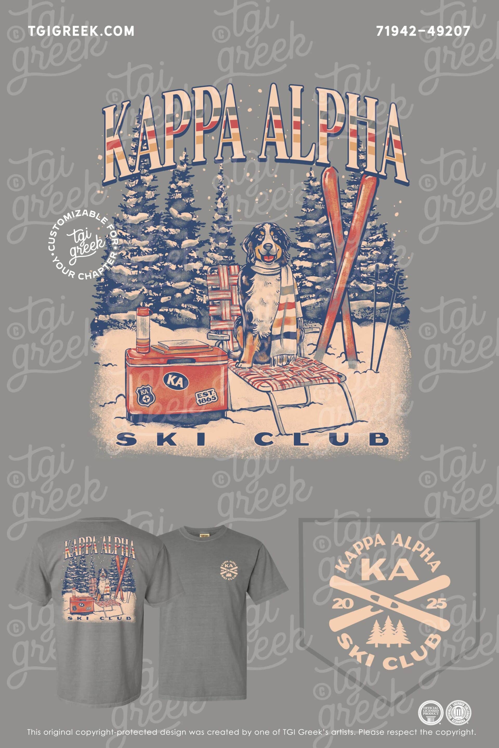 TGI – Kappa Alpha Ski Mountain Dog