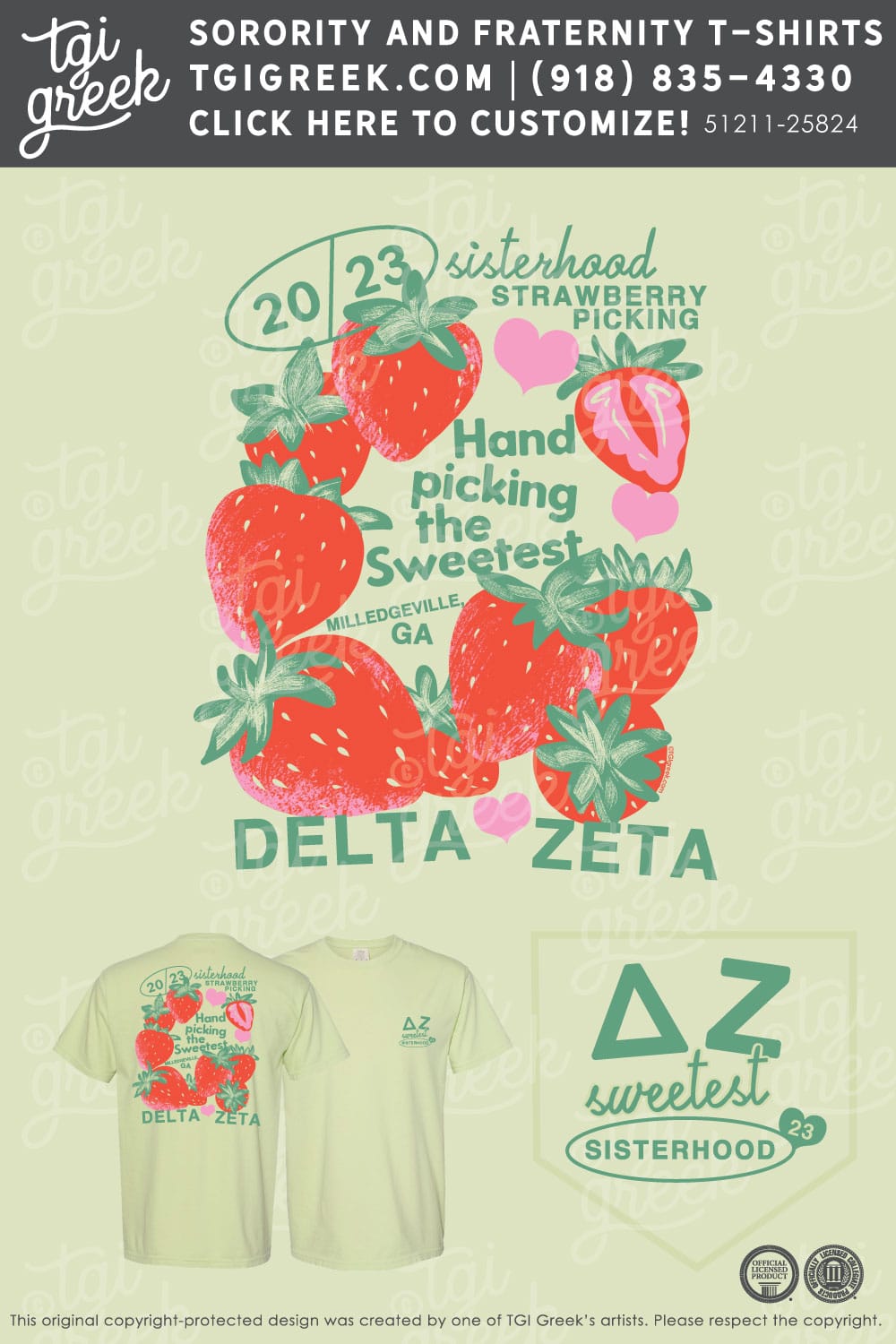 TGI – Delta Zeta Strawberries
