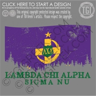 Lambda Chi Alpha-TTU Flag PR