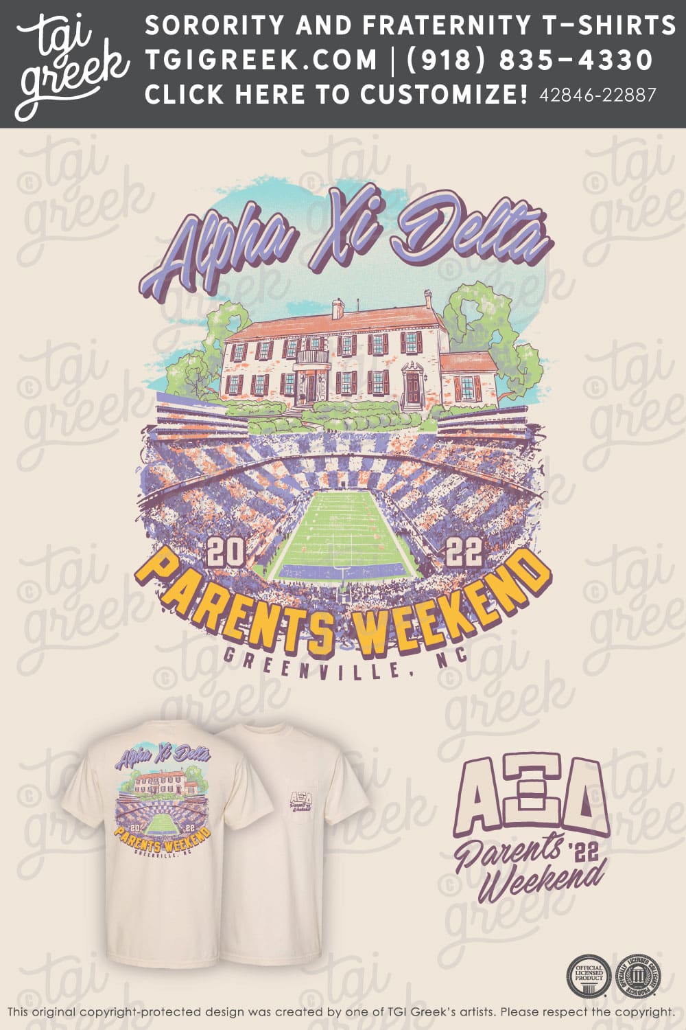 Alpha Xi Delta – ECU Parents Weekend