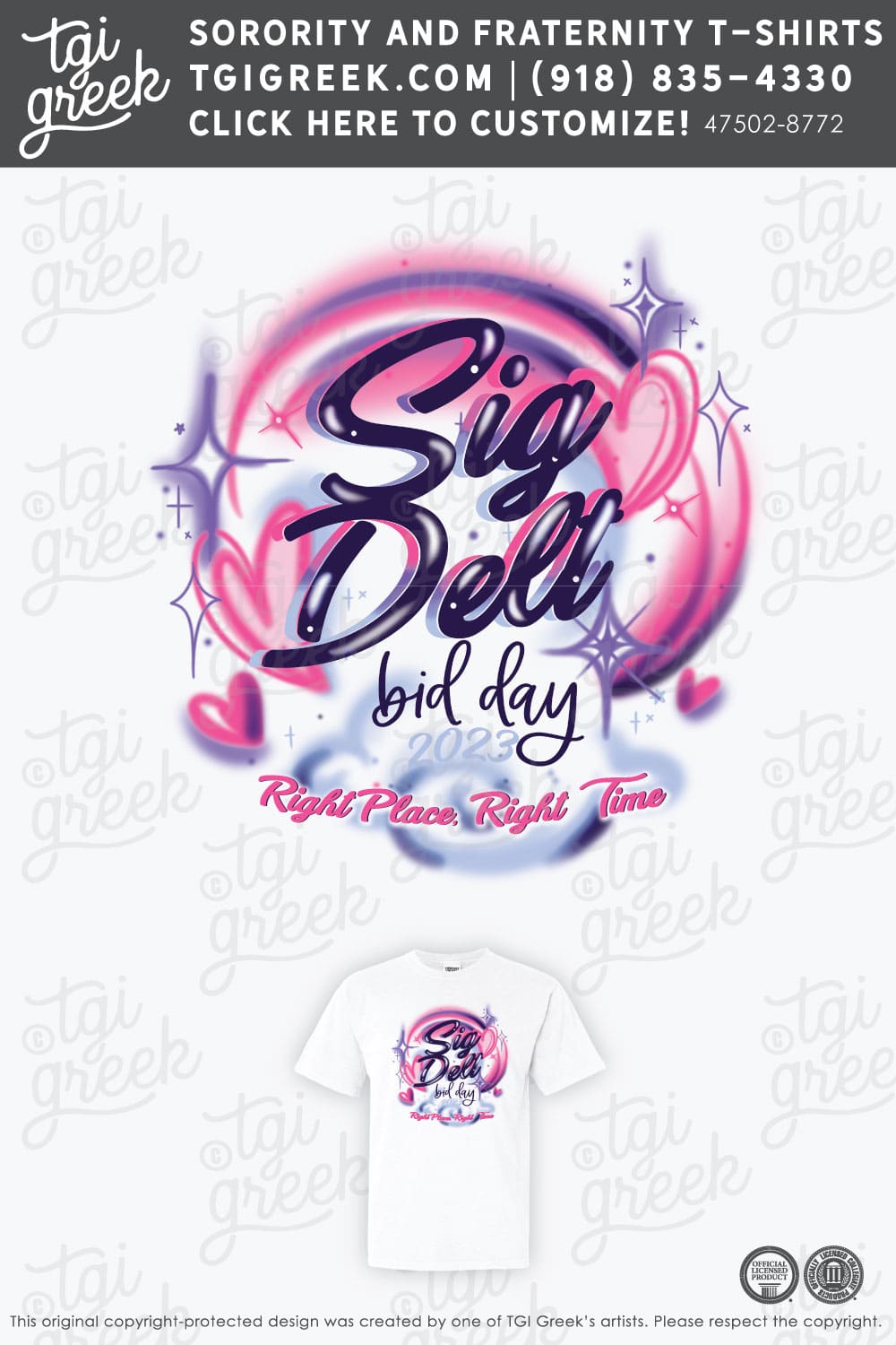 Sigma Delta Tau -YCP Bid Day