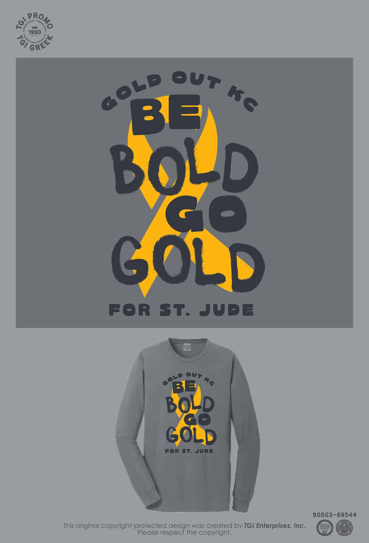 TGI Promo – New Stock Be Bold Gold Out