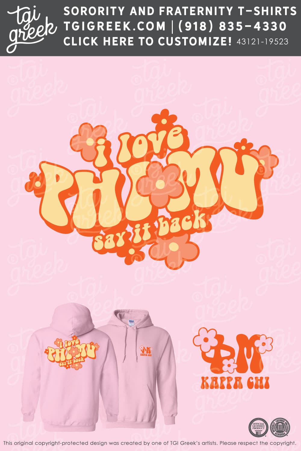 Phi Mu – MONT Hoodie PR
