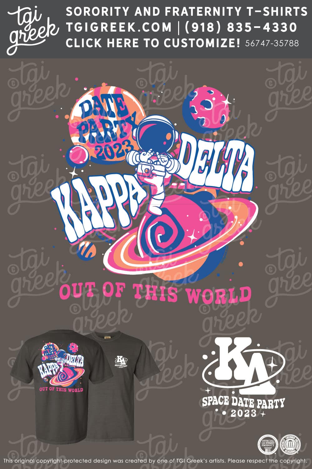 Kappa Delta – ETSU Space Date Party