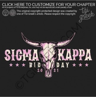 Sigma Kappa – spring Bid Day