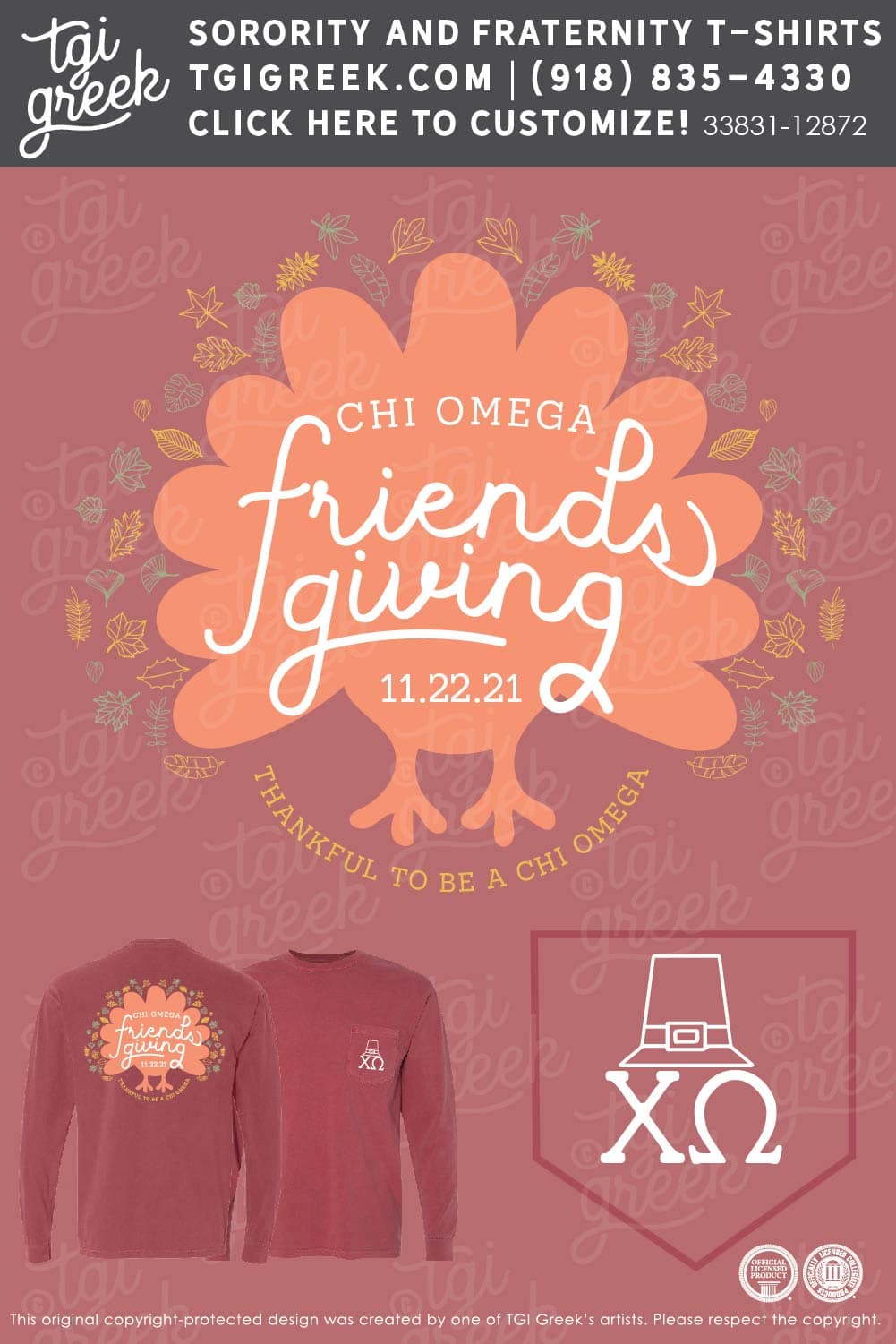 Chi Omega – WTAM Friendsgiving