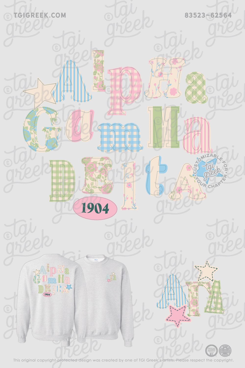 Alpha Gamma Delta – UNG PR Crewneck