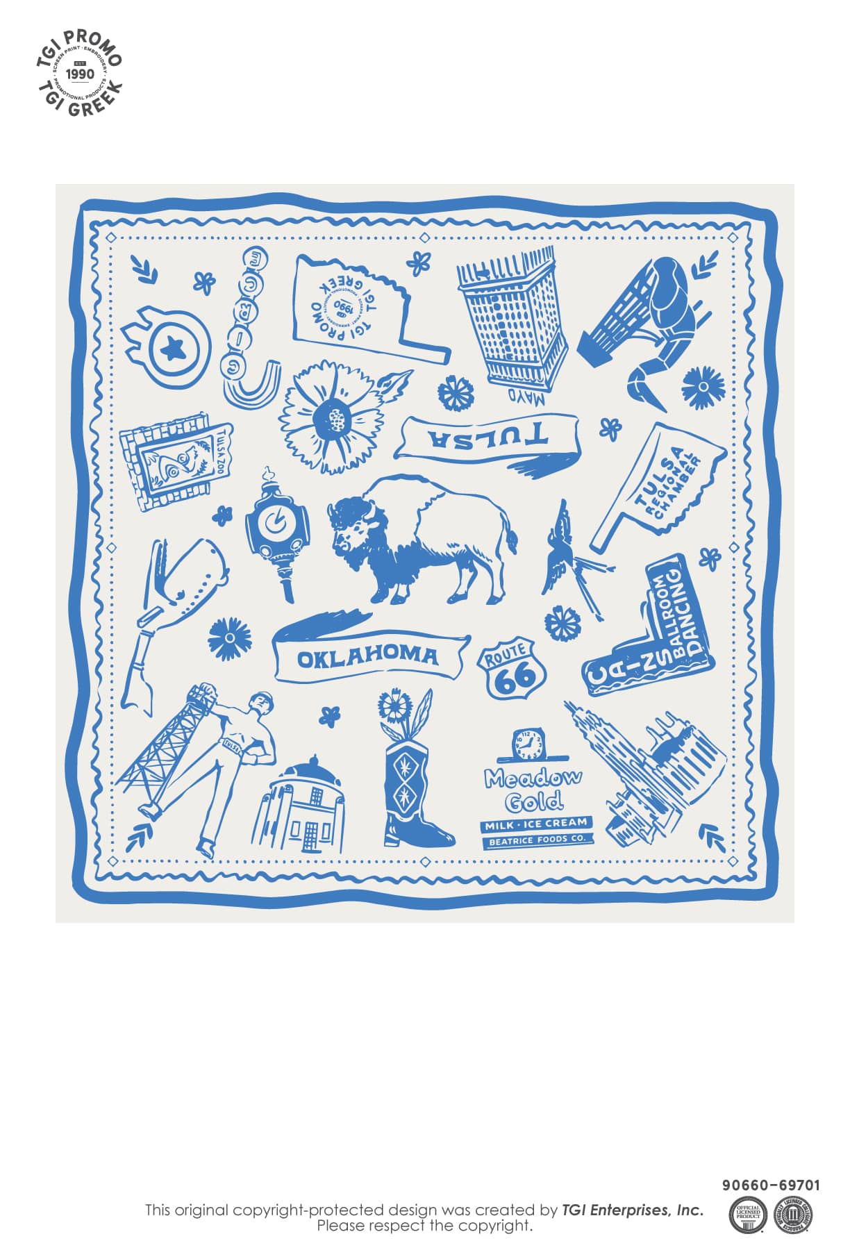 TGI Promo – Small Biz Awards Scarf