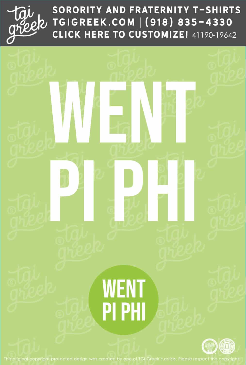 Pi Beta Phi – UGA Free Stickers