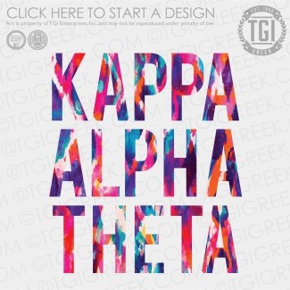 Kappa Alpha Theta-CSUF PR Shirt