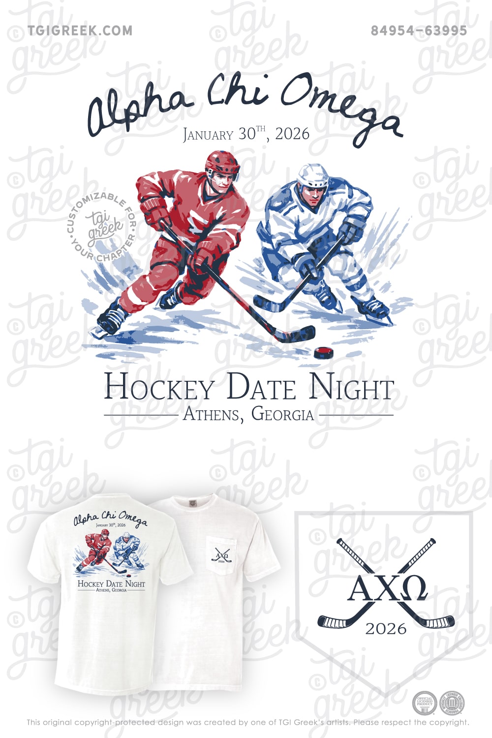 Alpha Chi Omega – UGA Hockey Game