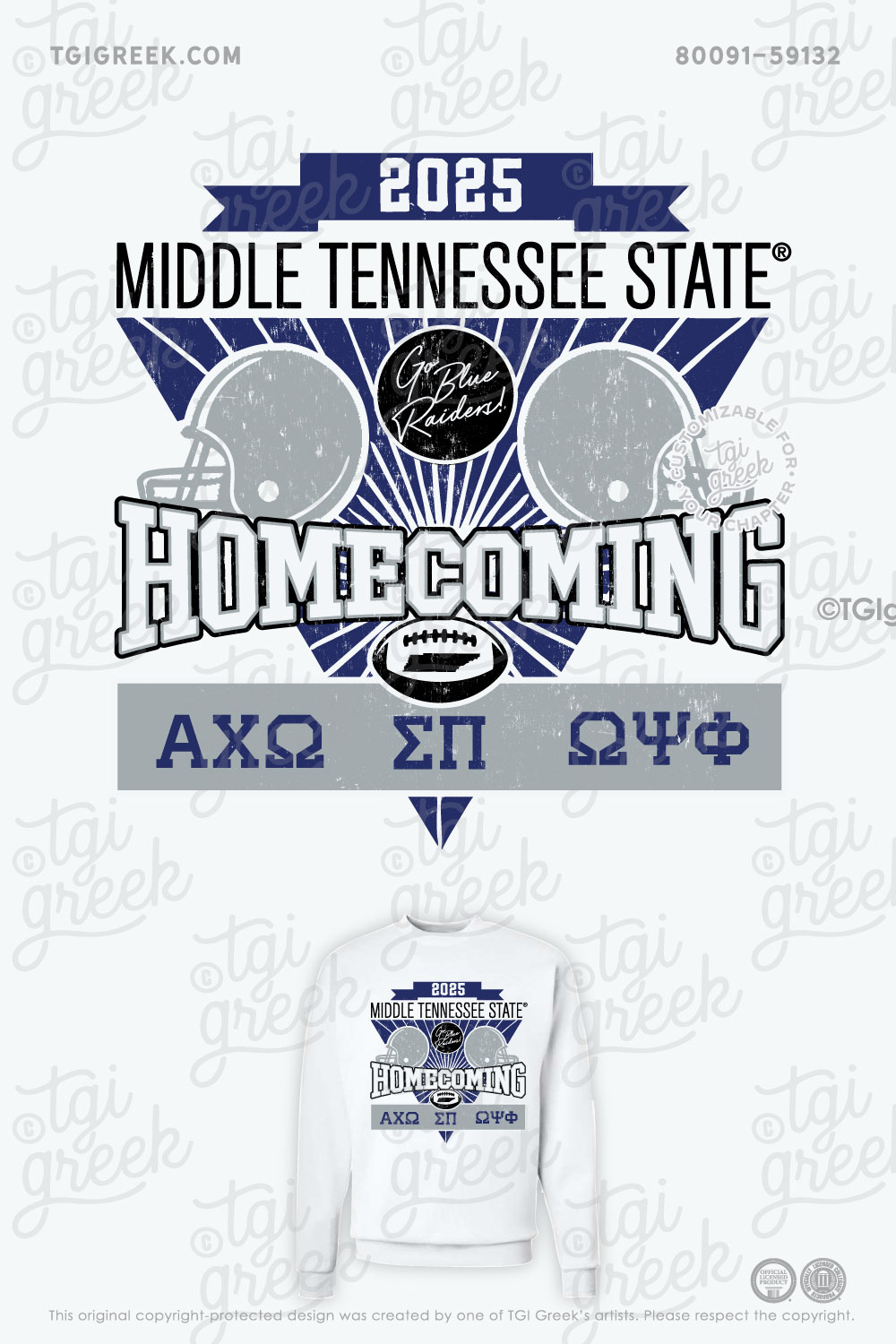Sigma Pi – MTSU Homecoming Sweatshirt