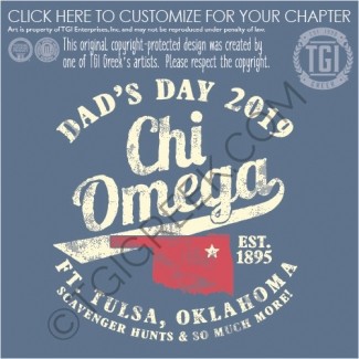 Chi Omega-TU Dads Day
