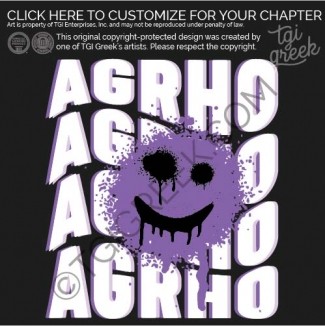 Alpha Gamma Rho – OSU drip Letter PR