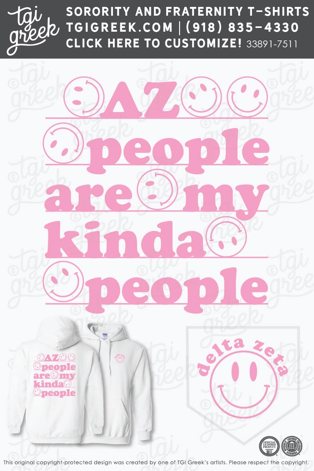 Delta Zeta – ISU Sweatshirt Set