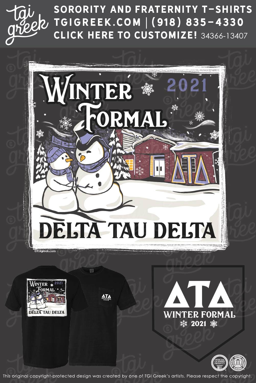 Delta Tau Delta – SLA – Winter Semi Formal