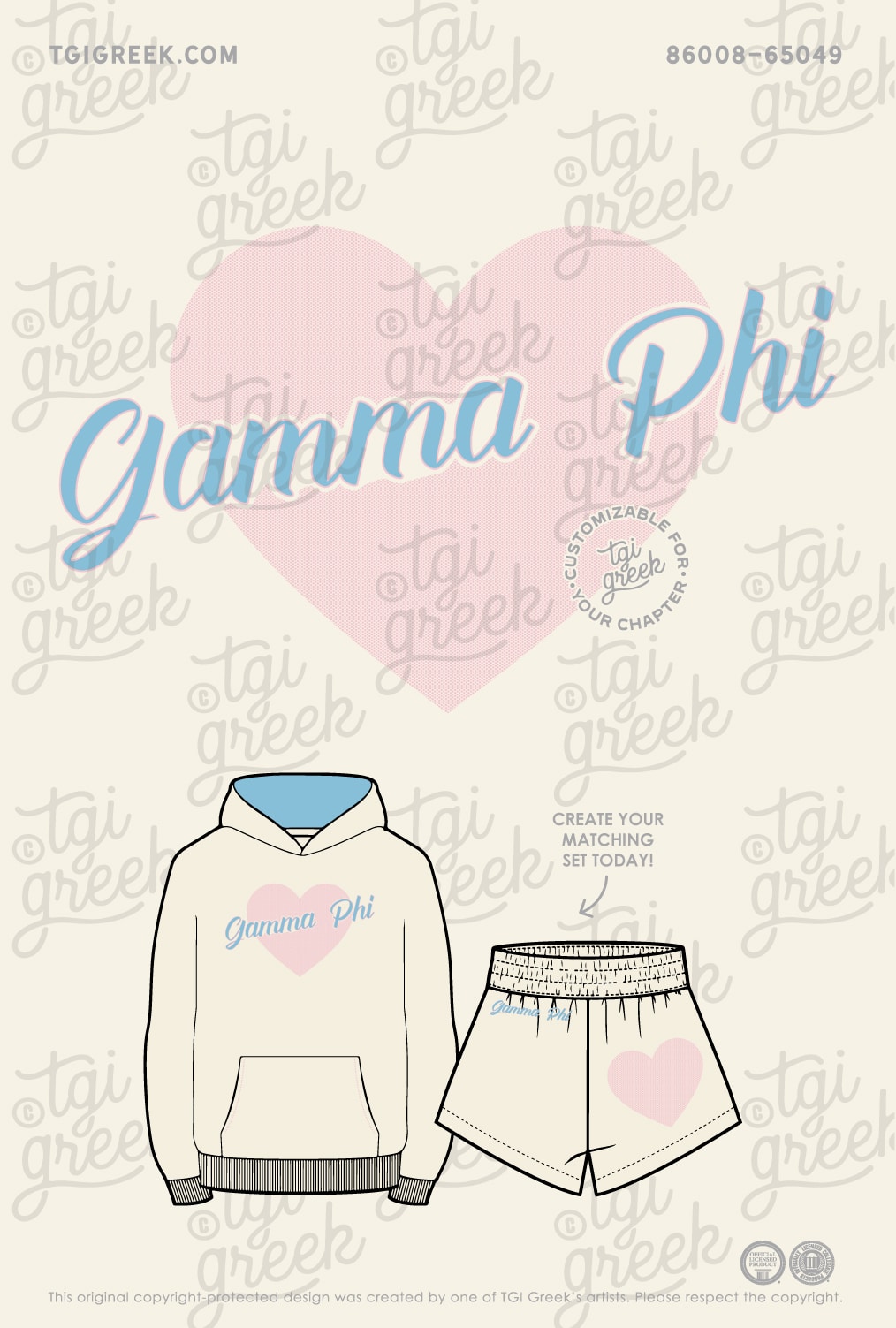 Gamma Phi Beta – TGI EMB Set