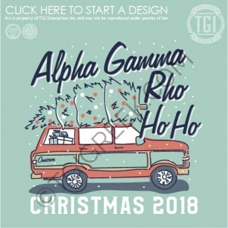Alpha Gamma Rho-UK Christmas Shirt
