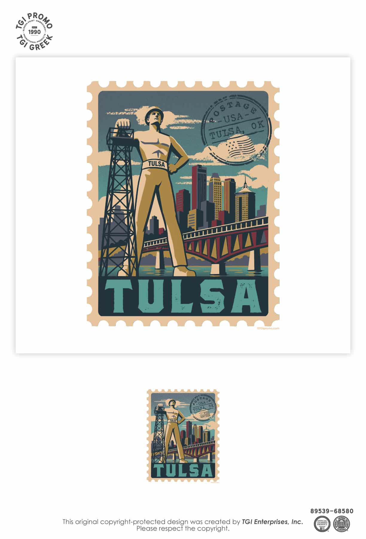 TGI Promo – Cap Cruise River in the City Sticker