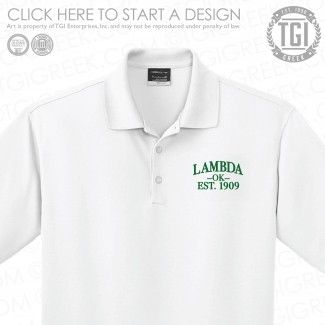 TGI-LCA Ivy League Emb Polo
