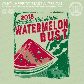 TGI-LCA Vintage Watermelon Bust
