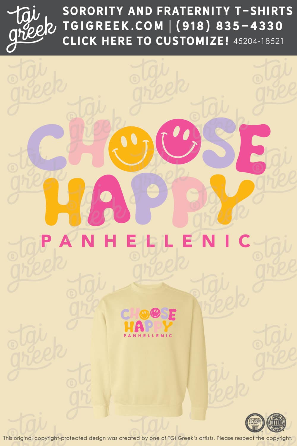 Panhellenic – ALL Recruitment Smiley