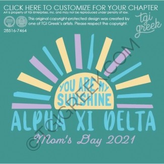 Alpha Xi Delta – ECAU Moms Day Sun