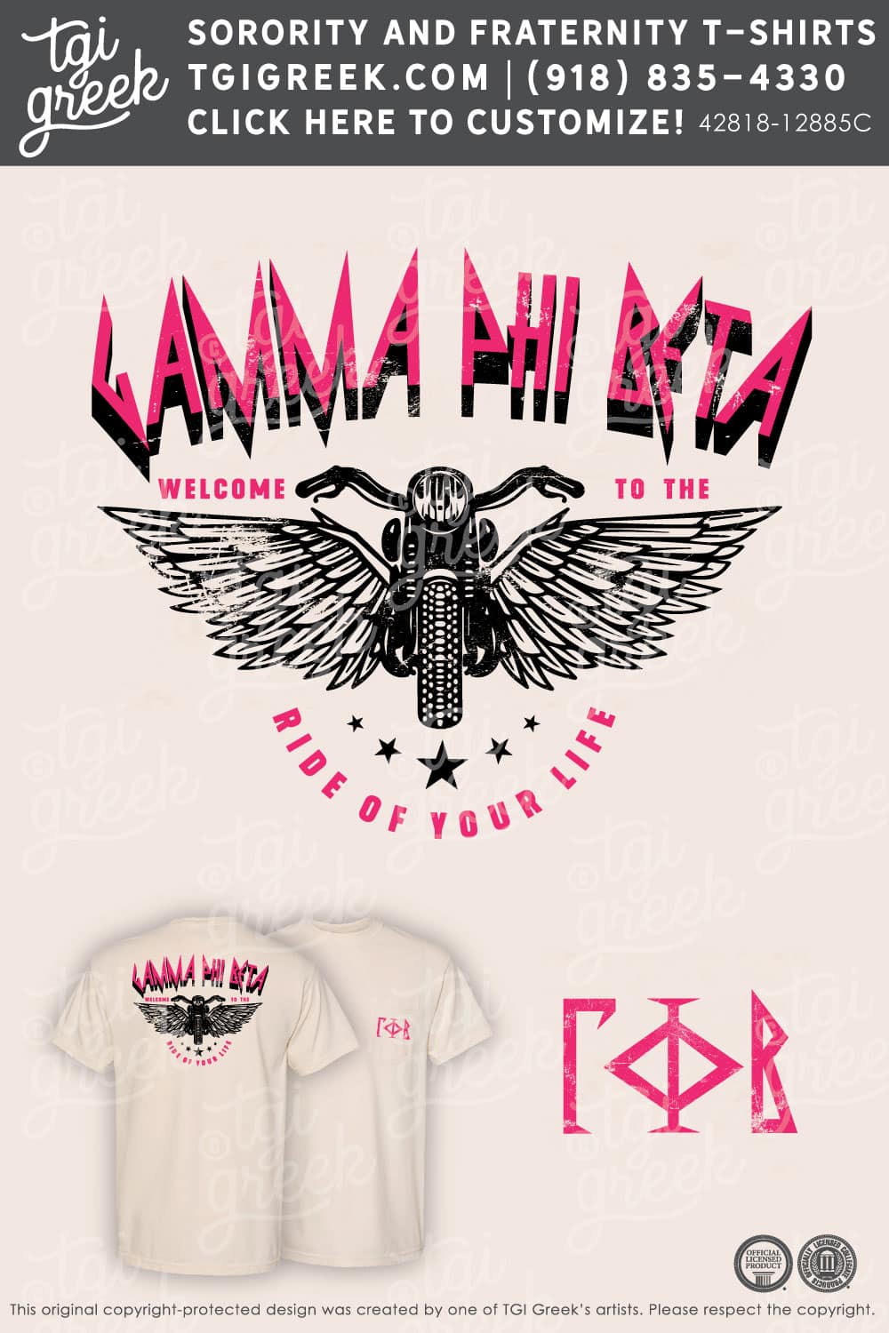 Gamma Phi Beta – CSUC PR Shirts