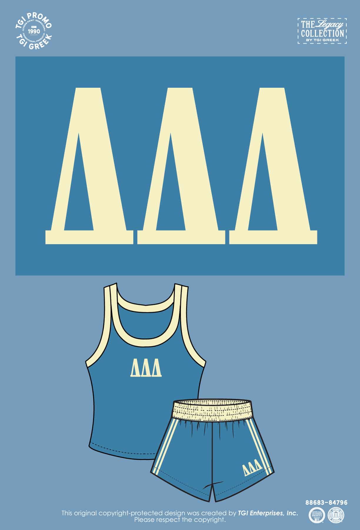 Delta Delta Delta – TGI Greek PR Set
