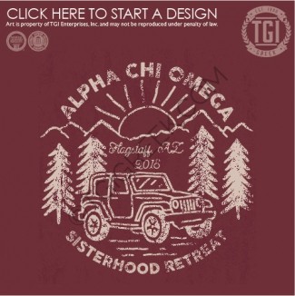 TGI-Alpha Chi Omega Jeep Retreat
