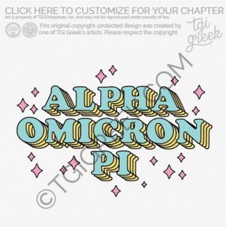 Alpha Omicron Pi – bid Day